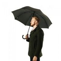 Зонт Fulton Knightsbridge-2 City Stripe G451-019207 черный с серым