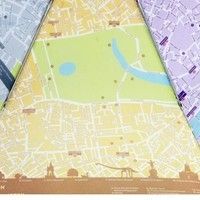 Зонт Fulton Brollymap L761-022498 карта Лондона