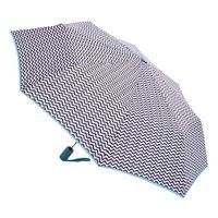 Зонт Ferre черный в белую полоску 560С