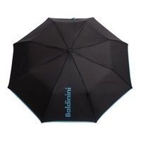 Зонт Baldinini черный с бирюзой 30015