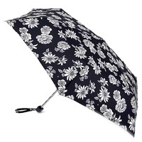 Зонт Fulton Miniflat-2 L340-037744 Black and White Floral