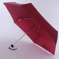 Зонт ArtRain механический Бордовый 5111-6