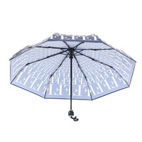 Зонт Ferre Milano темно-синий в буквах LA-6014