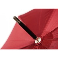 Зонт-трость Krago полуавтомат Красный umb-1-005