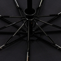 Зонт складной автомат Zest черный 43932